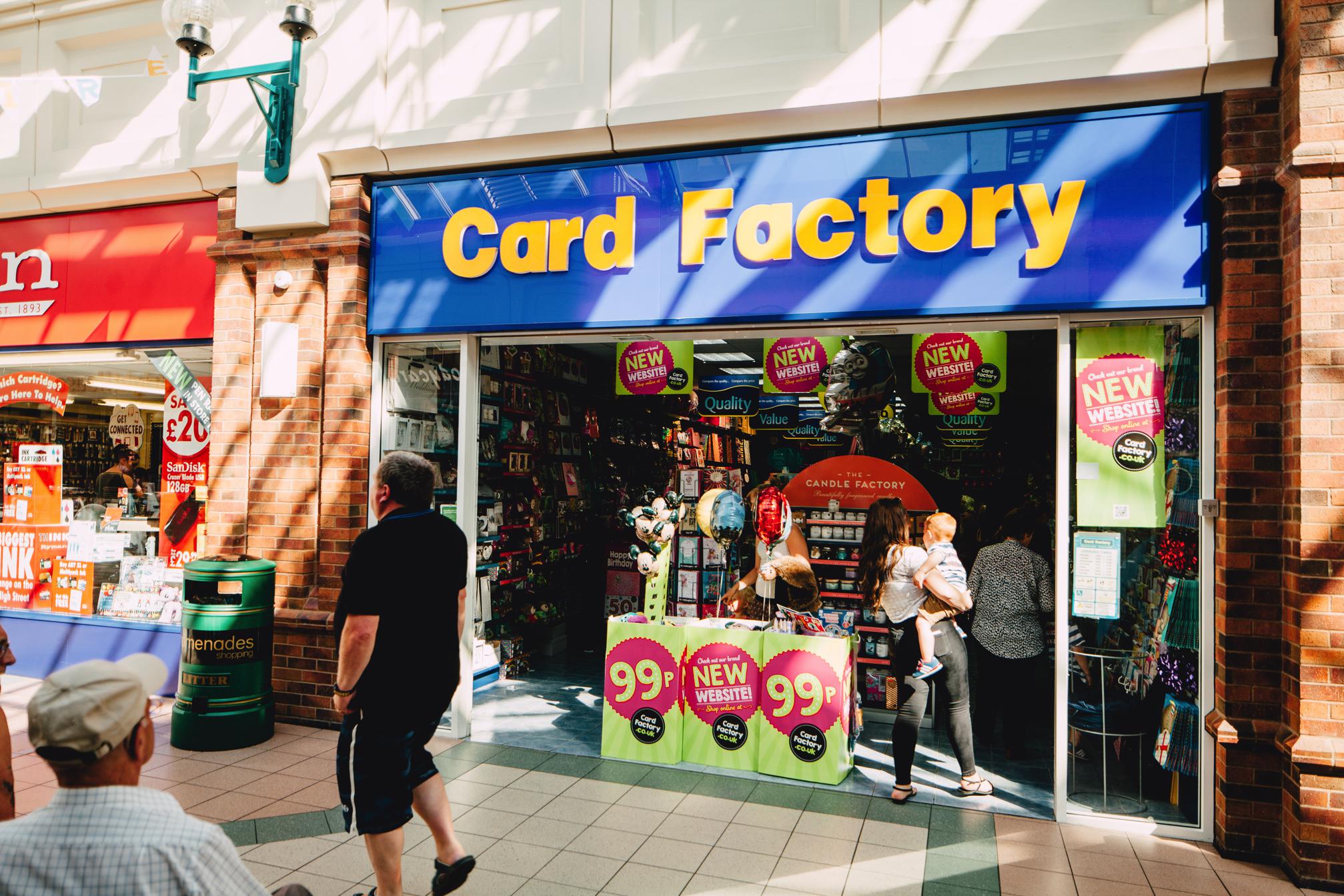 Card Factory Promenades Shopping Centre